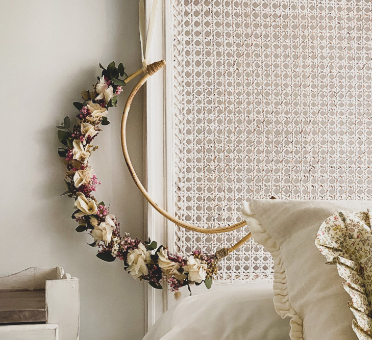 Luna flores preservadas Camomile Bouquet