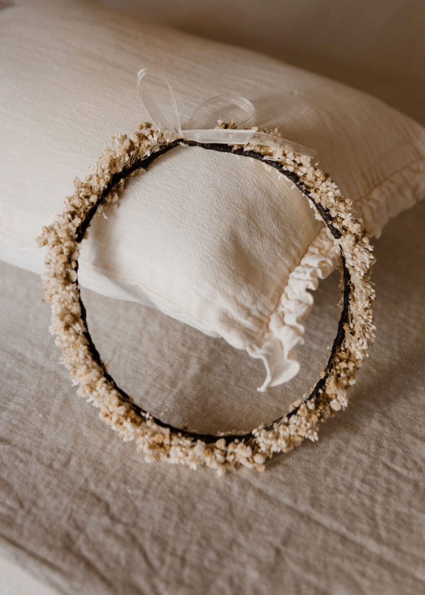 Corona flores preservadas niña - Paniculata - Camomile Bouquet min (4)